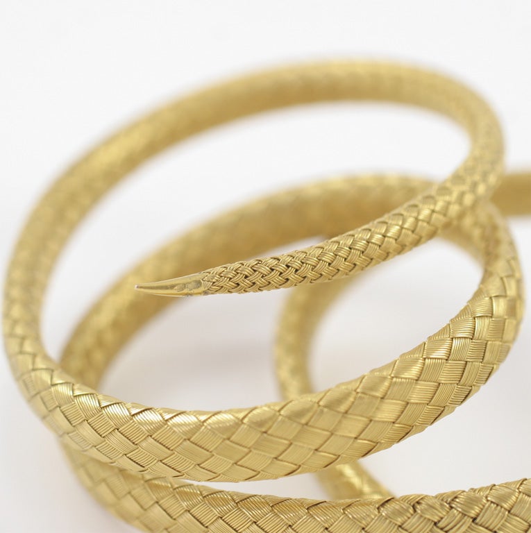 Tiffany & Co. Flexible Snake  Bracelet 6
