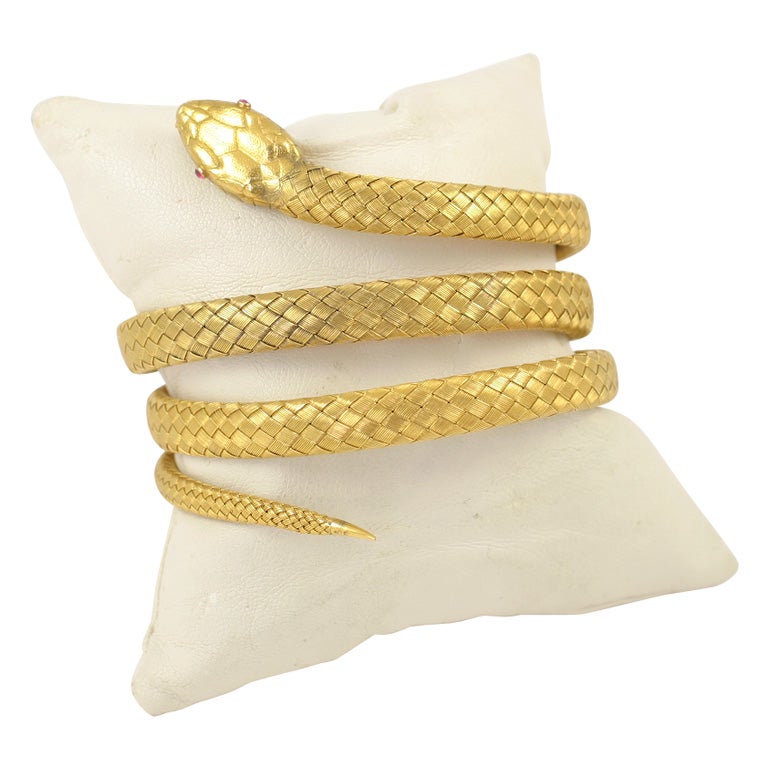 Tiffany & Co. Flexible Snake  Bracelet