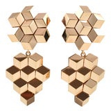 Rose Gold Brillante Earrings