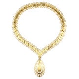 Monet "Gold" Florentine Necklace 4