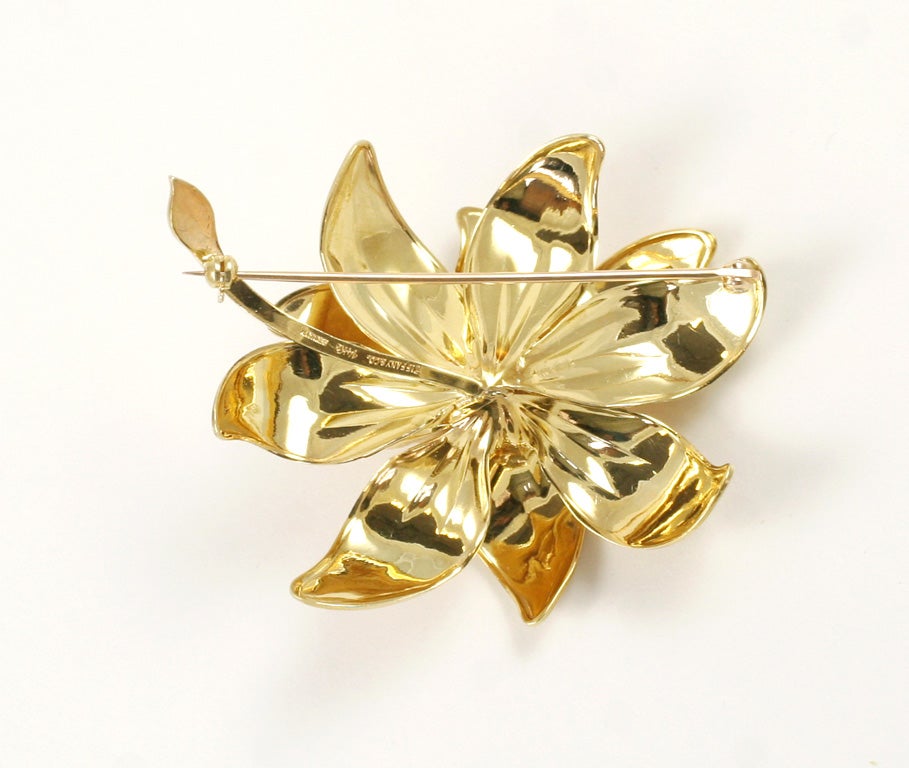 Tiffany & Co  Flower Brooch 1
