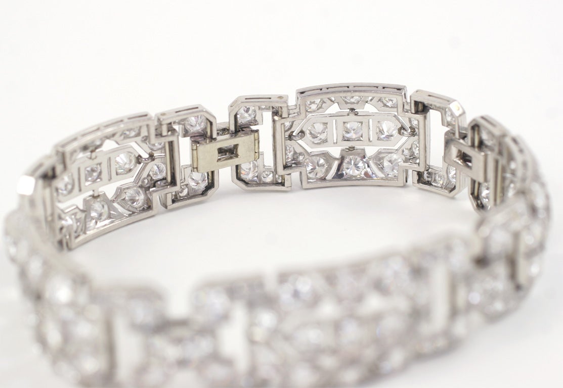 Women's Art Deco  Diamond  Bracelet