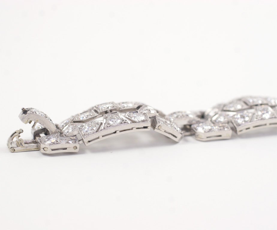Art Deco  Diamond  Bracelet 2