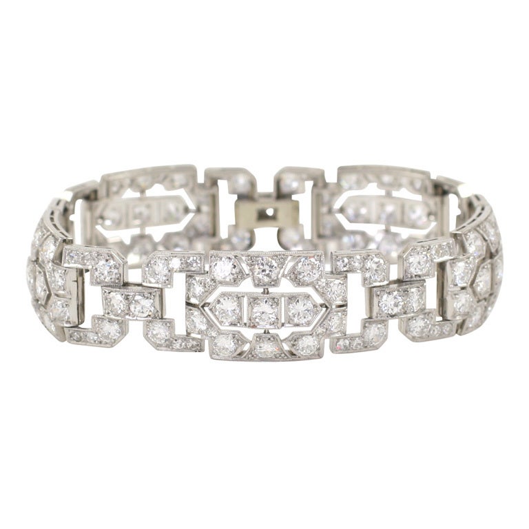 Art Deco  Diamond  Bracelet