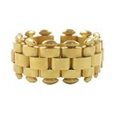 Antique Modern Looking Victorian Gold Bracelet