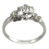 Vintage Old European cut diamond ring