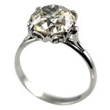 Cushion Cut Diamond Ring