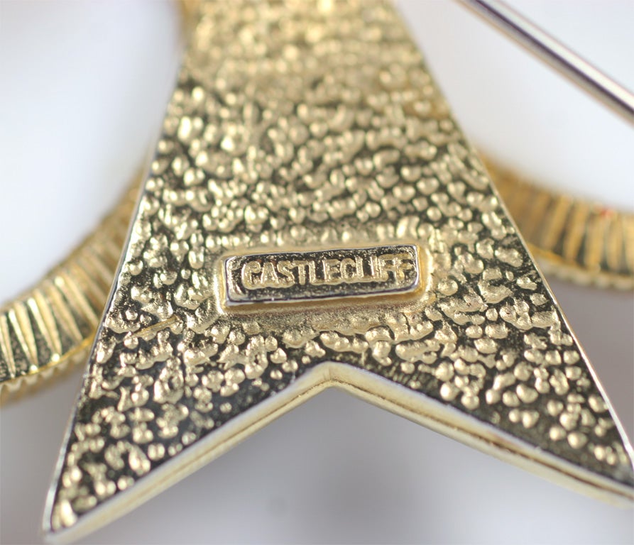 Castlecliff Maltese Cross Necklace, Costume Jewelry 2