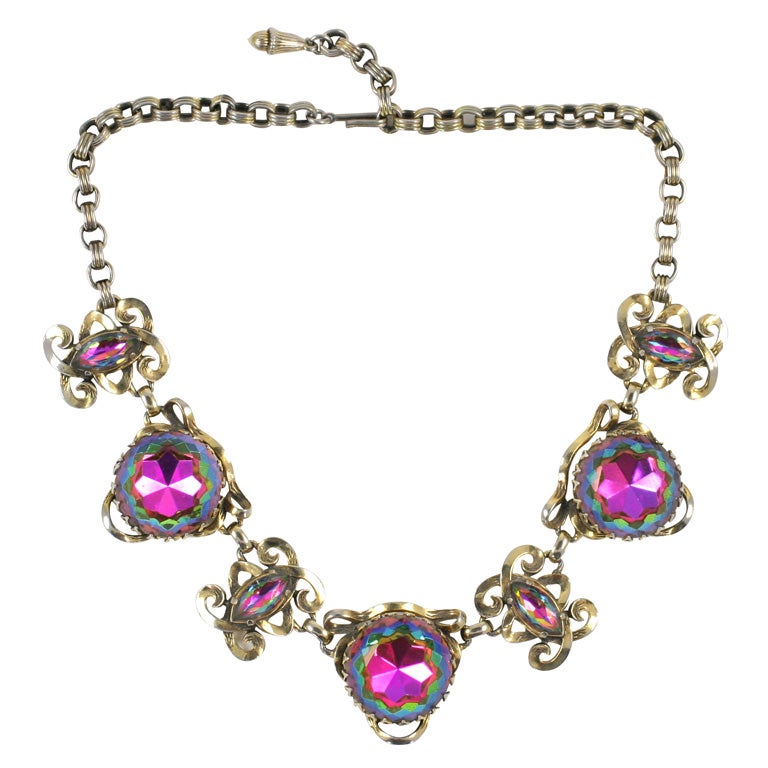 Schiaparelli Necklace, Costume Jewelry For Sale at 1stdibs
