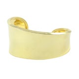 Robert Cahn, 18kt Yellow Gold Cuff, 38.2 Dwt