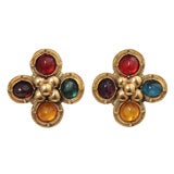 YVES SAINT LAURENT EARRINGS RUSSIAN COLLECTION