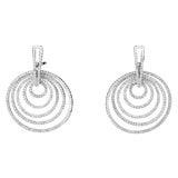 Diamond Encrusted "Cosmic"  Earrings