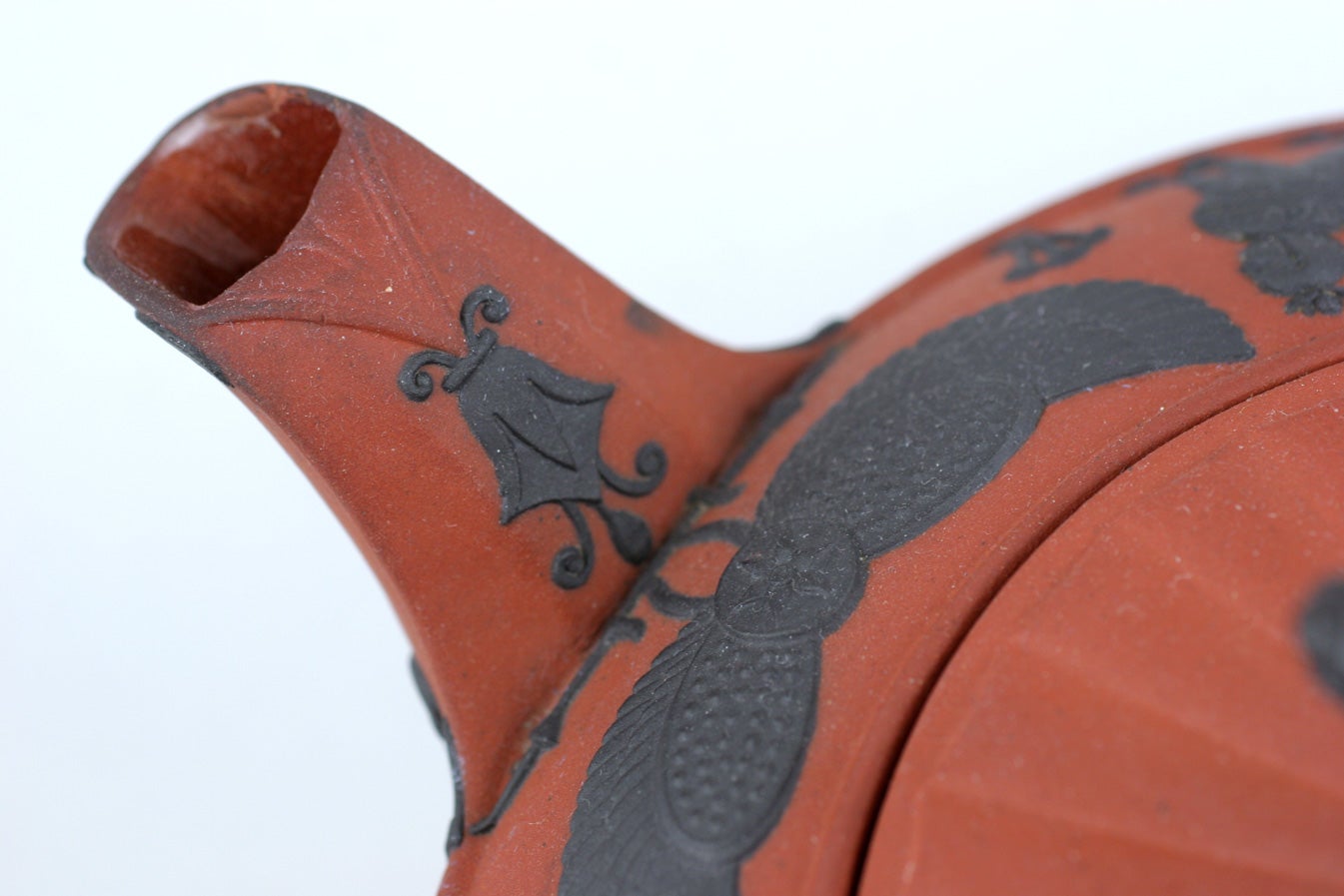 Pottery Wedgwood Teapot With Egyptian Motifs For Sale
