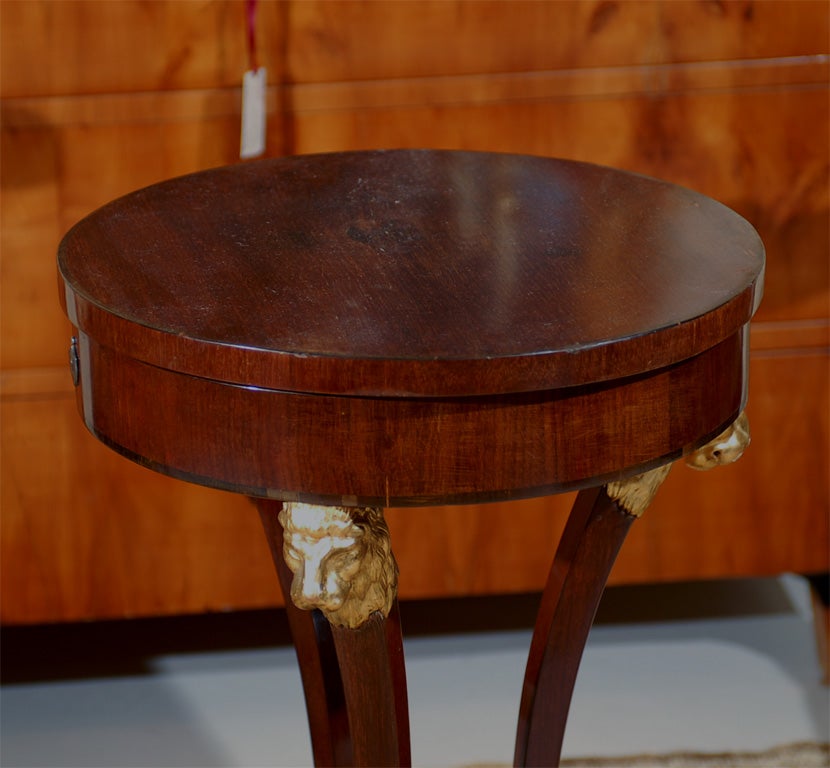 Austrian Rare Biedermeier Table