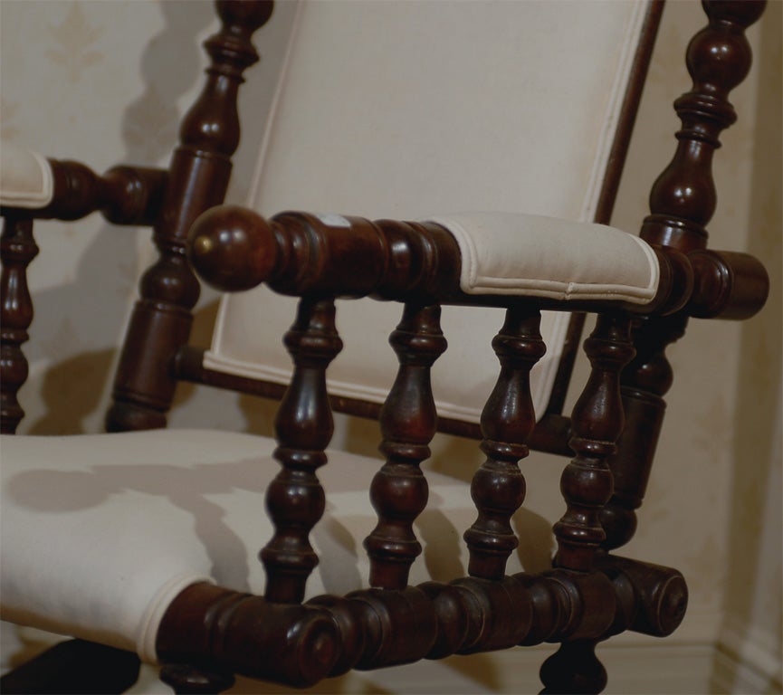 19th Century English Spool Chair