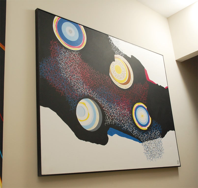 Signed: Bettina Brendel, 1966<br />
50“ x 80“