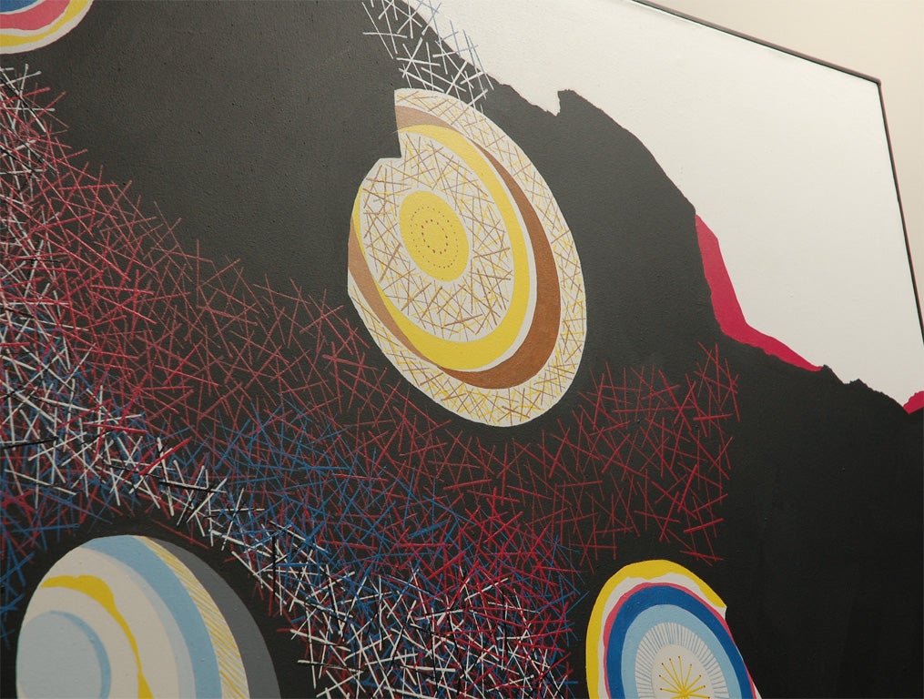 Canvas Signed: Bettina Brendel, 1966