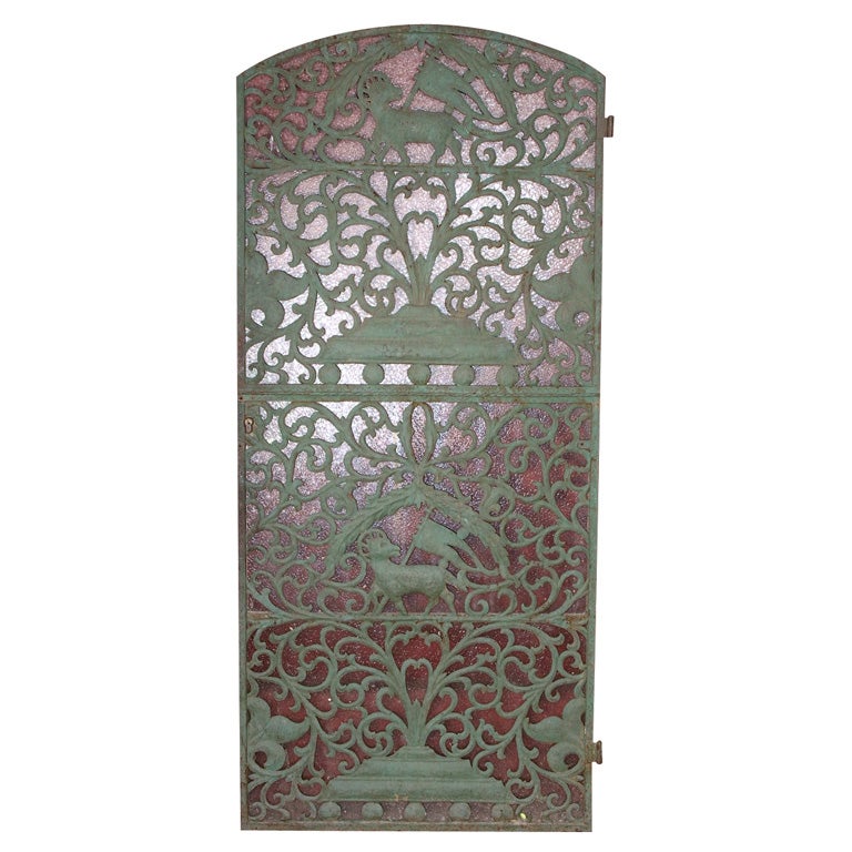 17th Century Italian  "Florence" Gate