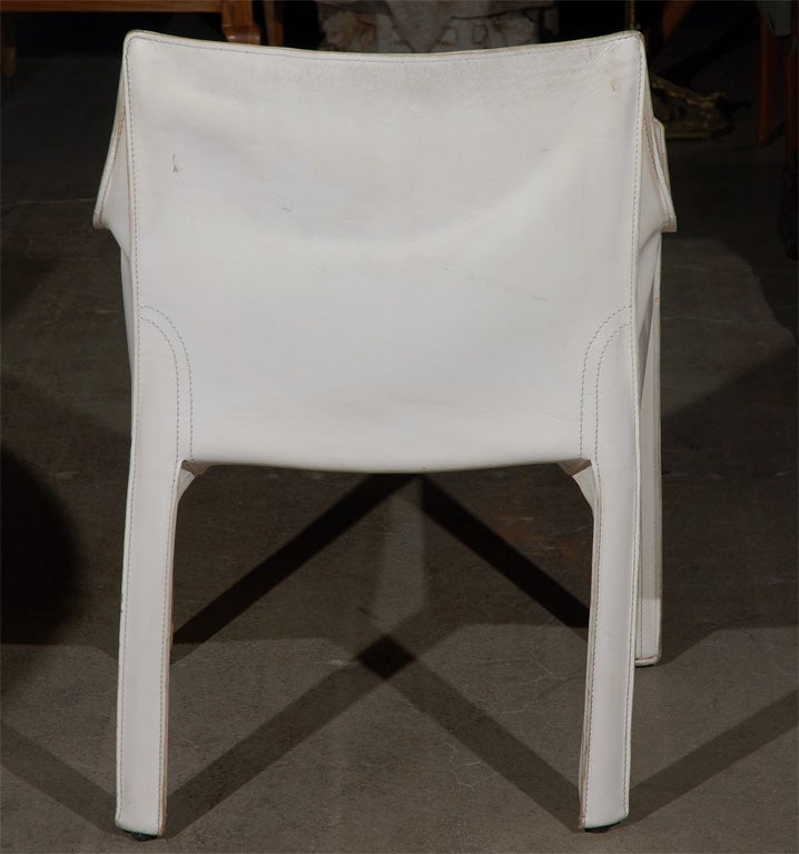 Mario Bellini/Cassina Set of 4 Cab Chairs 1