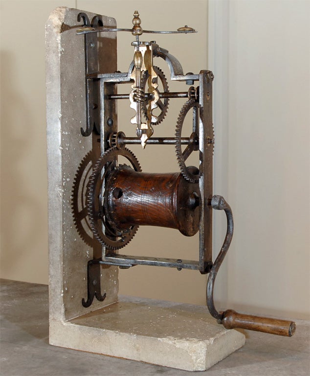 Antique Gear and Crank Moteur