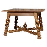 Antique Louis XIII Style Wine Tasting Table