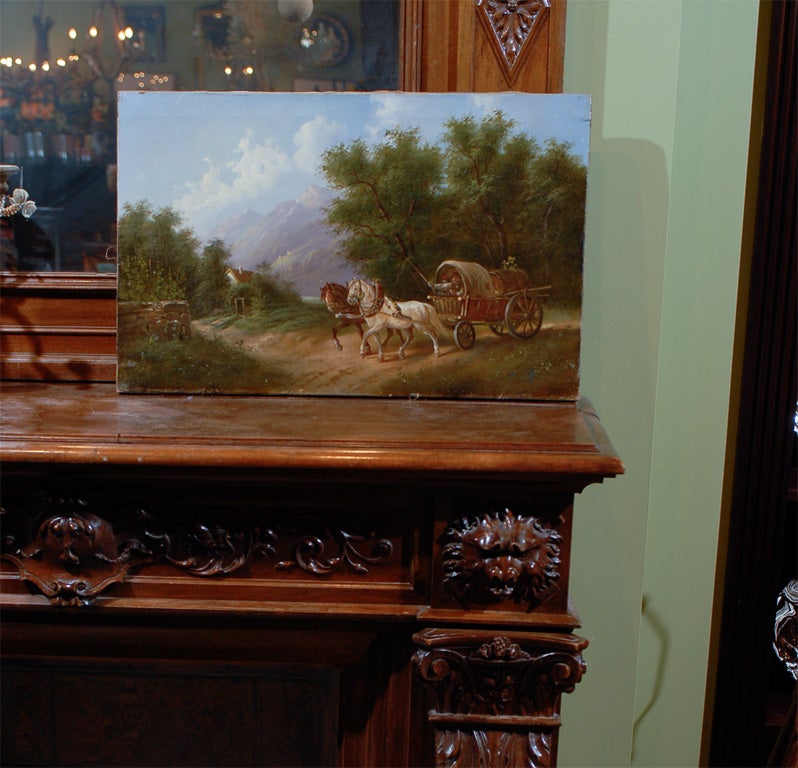 Wagon Oil Panting