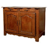 Antique 19th Century French Provencal Buffet of Walnut