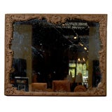 Antique 18th Century Louis XV Period Mirror in Wood Frame
