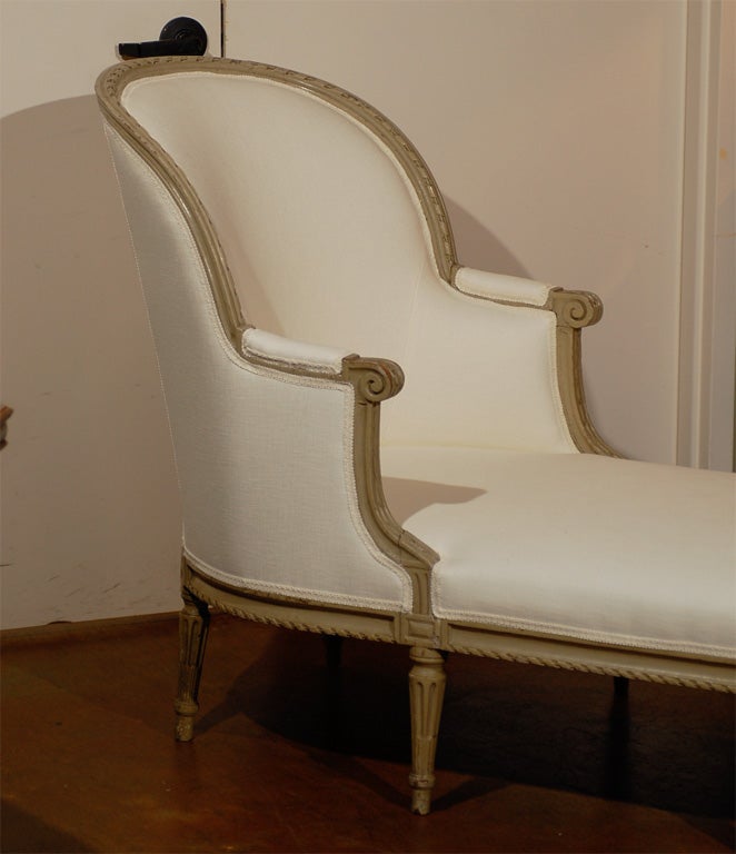 19th Century Beautiful French Chaise Longue