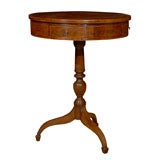 19th Century Drum Table 19th Century Drum Table