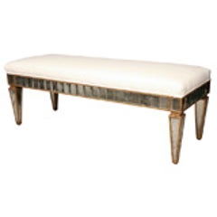Giltwood Mirror Bench 9