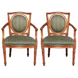 Pair 19th Century Italien Arm Chairs