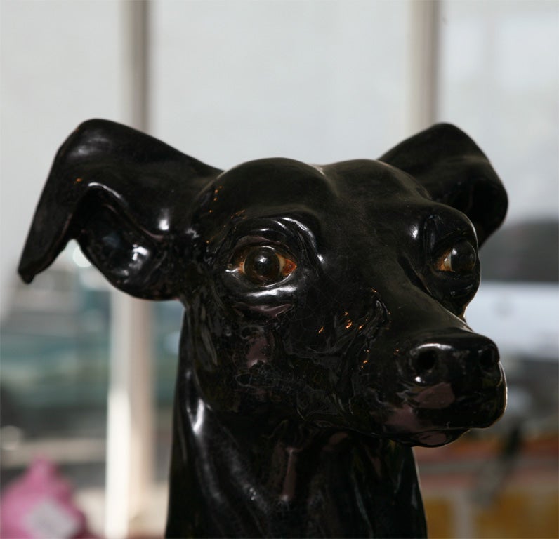 Pair of Italian Terracotta Greyhounds 5