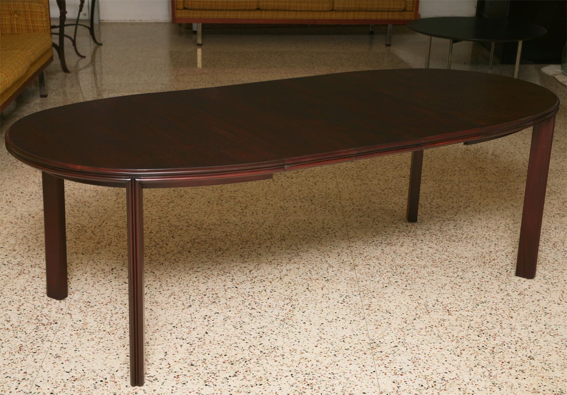 Paul Frankl Oval Dining Table for Johnson Furniture 2