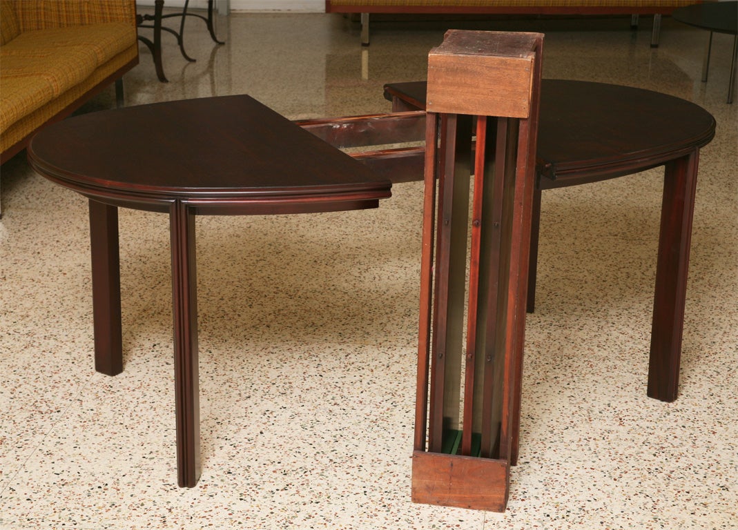 Paul Frankl Oval Dining Table for Johnson Furniture 3