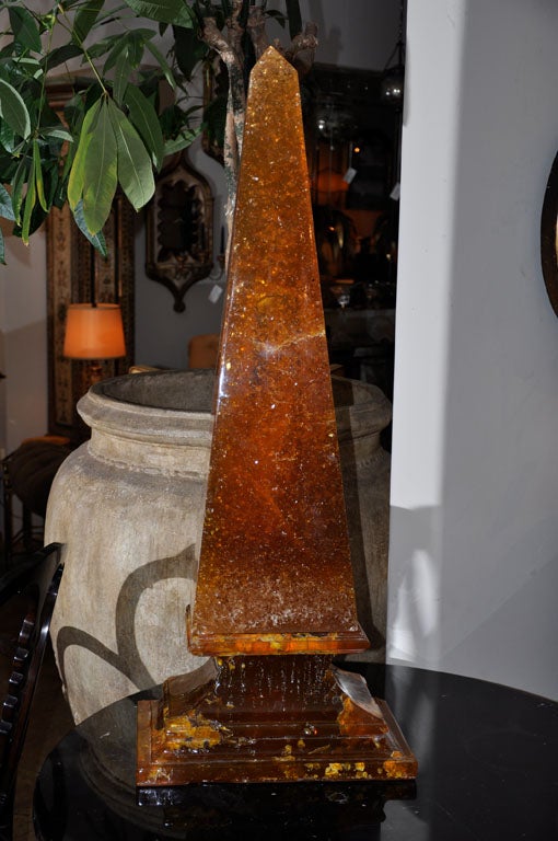 French Resin Obelisk 41