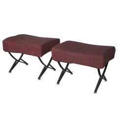 A pair of tabourets by Formanova