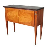 Milanese rosewood cabinet in the manner of Paolo Buffa