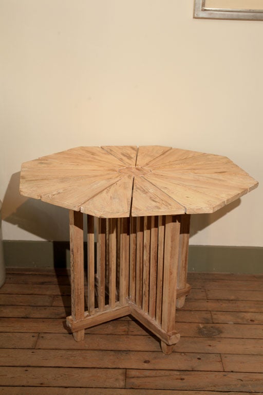 Unique Eight Sided Table
