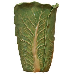 Vintage Dodie Thayer "Cabbage Leaf" Vase