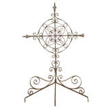 Antique Iron cross from a church