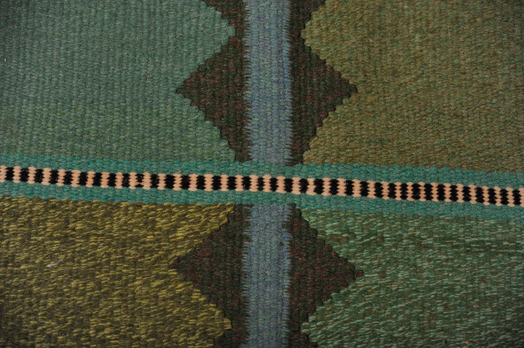 Swedish Flat Weave Rug 1