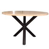 French bronze tripod table
