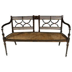 Regency Style Antique Bench