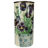 Piero Fornasetti Umbrella or Waste Can - PANSY