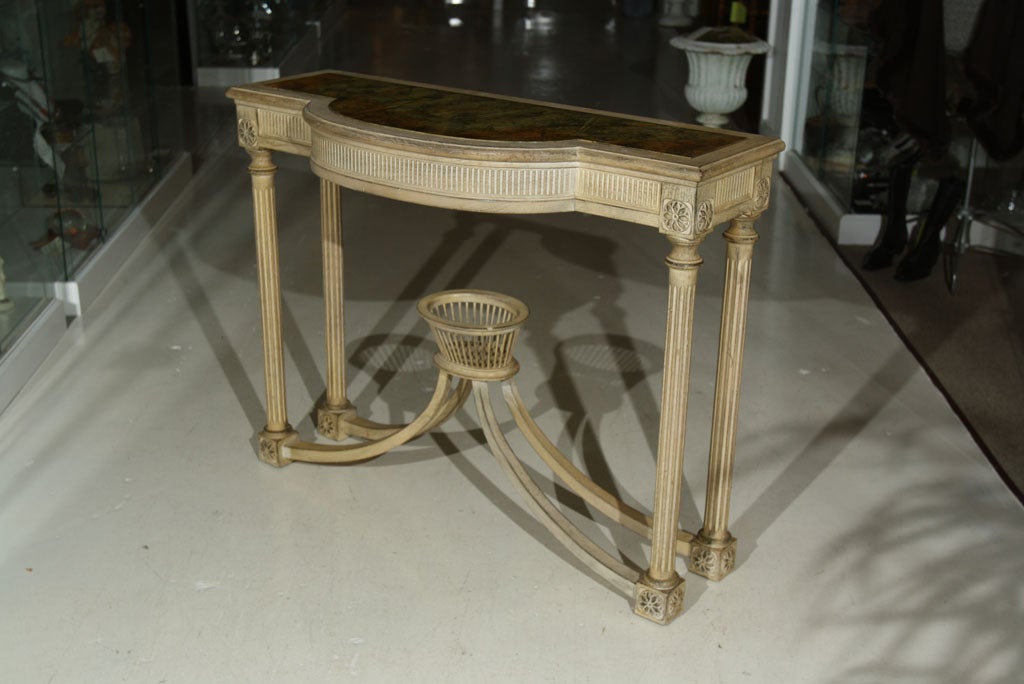 French Pier Table All Sides Finished