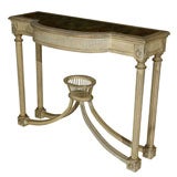 French Pier Table All Sides Finished Antique French Pier Table All Sides Finished