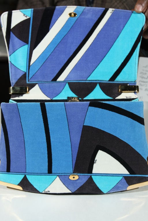Pucci Clutch With Optional Strap presented by funky finders. 3