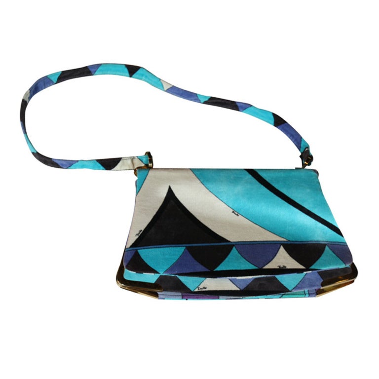 Pucci Clutch With Optional Strap presented by funky finders.
