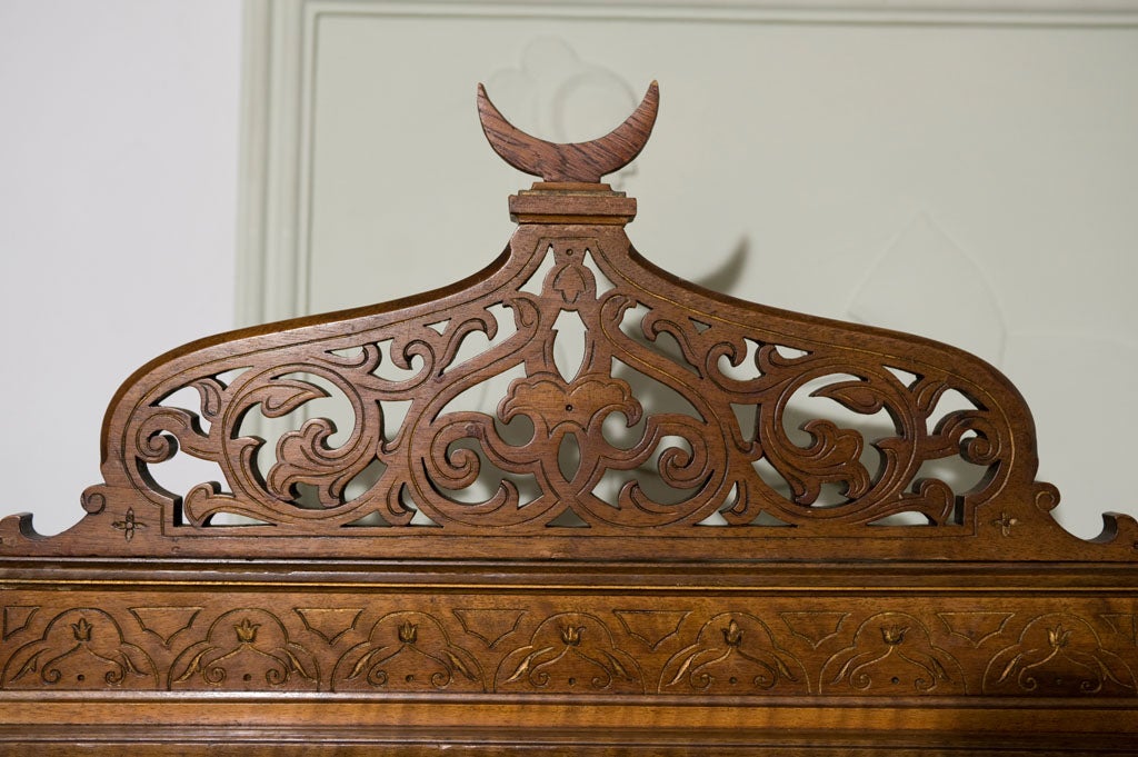 19th Century AESTHETIC MOUVEMENT MOORISH REVIVAL BEDROOM SUITE